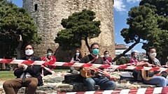 Θεσσαλονίκη: Συμβολική διαμαρτυρία των εργαζομένων στον πολιτισμό