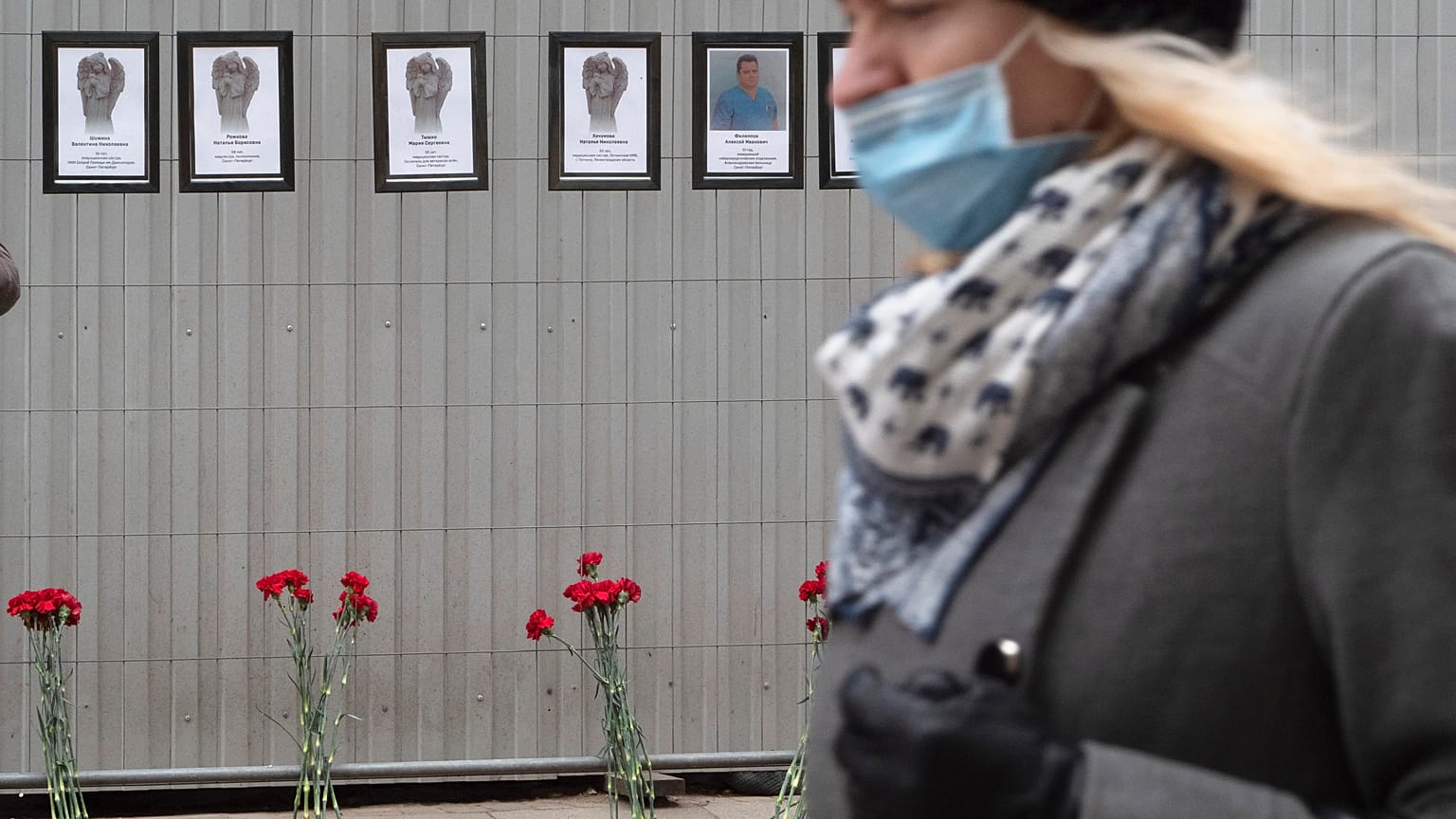 Virus Outbreak Russia