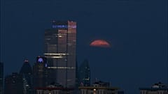 Supermoon in London besonders gut zu sehen
