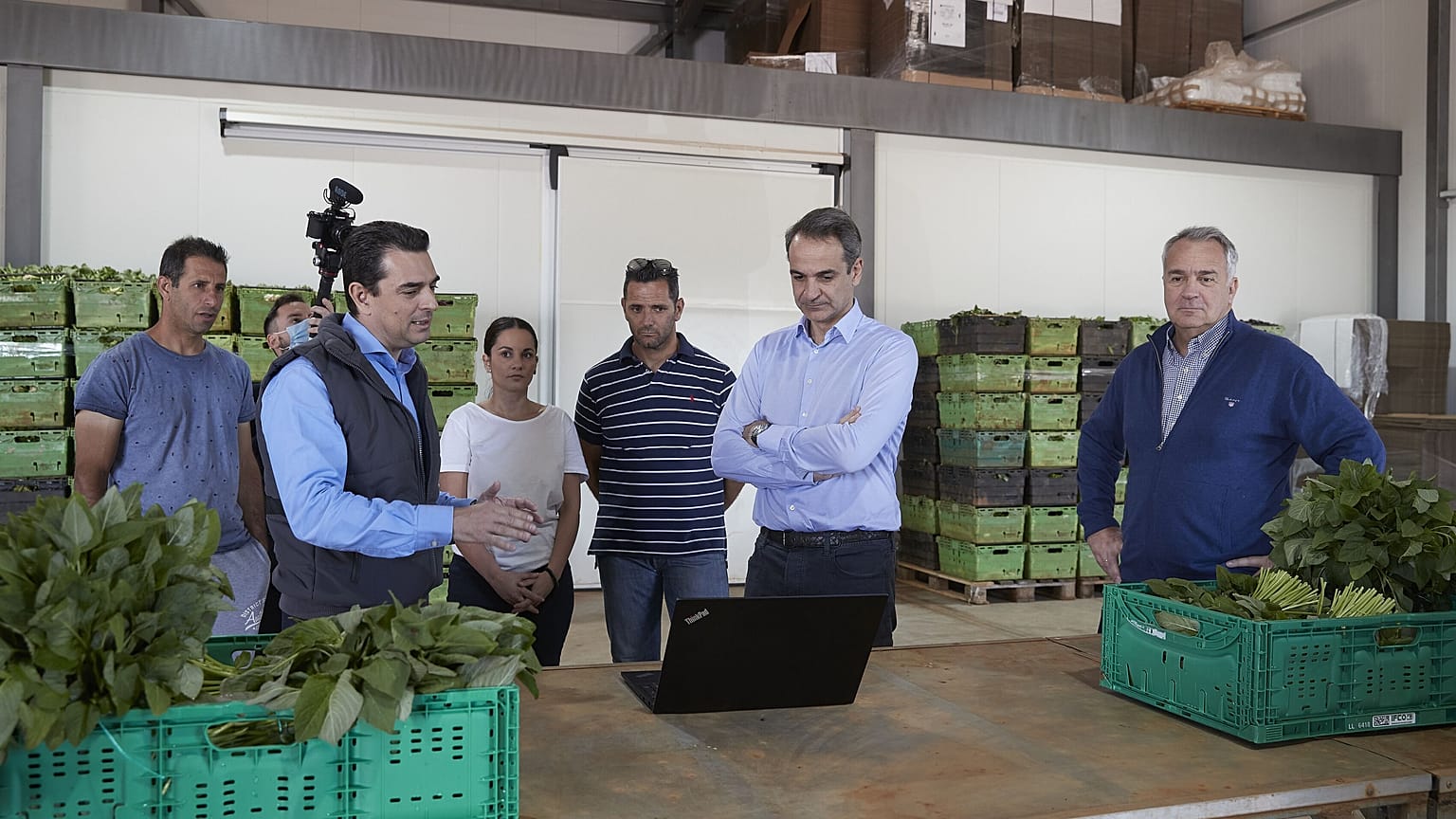 greekfarms.gov.gr: Σε αγρόκτημα στον Αυλώνα ο Κ. Μητσοτάκης 