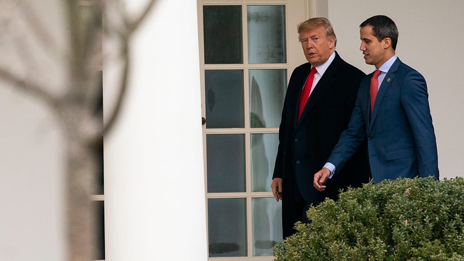 Donald Trump,Juan Guaido