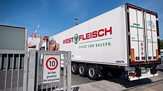 Westfleisch meat processing company in Coesfeld, on May 8, 2020. -