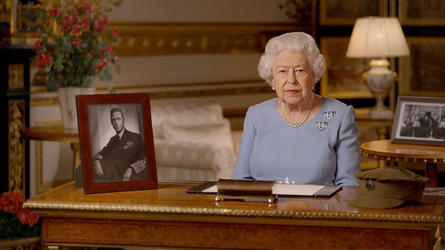 La reina Isabel II de Inglaterra