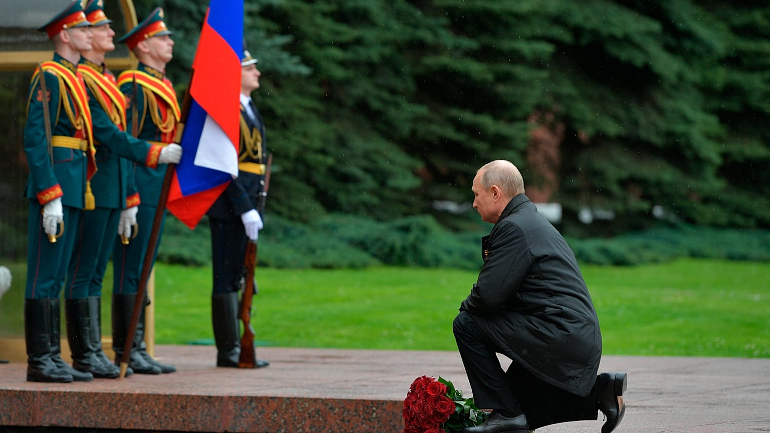 Virus Outbreak Russia WWII Victory Day