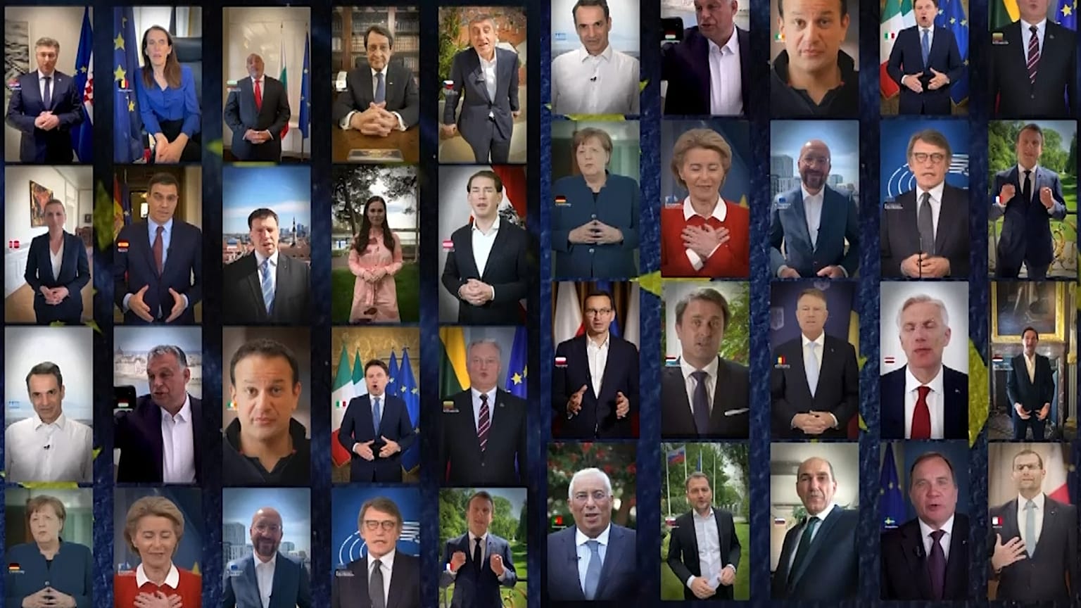 AB liderlerinden videolu 9 Mayıs Avrupa Günü mesajı