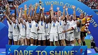 2019'da dünya şampiyonu olan ABD Kadın Milli Futbol takımı