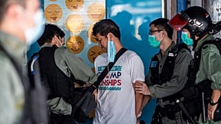 Police chase Hong Kong Mother's Day protesters
