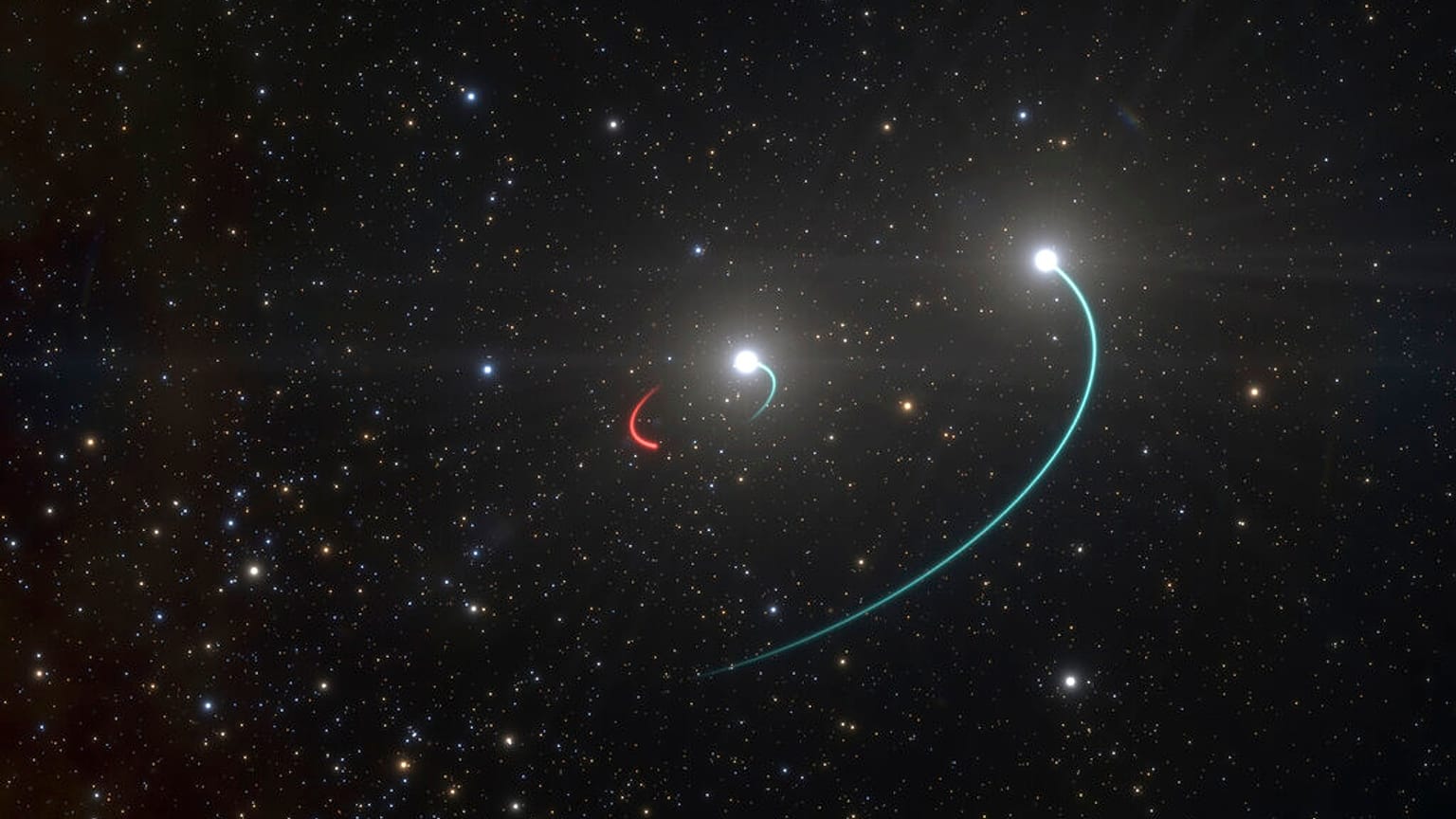 Space Black Hole Nearby