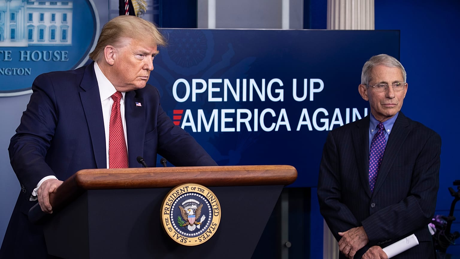 Donald Trump,Anthony Fauci
