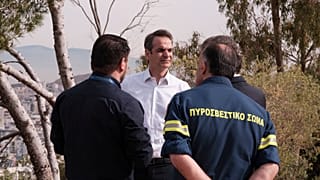 ΜΗΤΣΟΤΑΚΗΣ Κ ΕΠΙΣΚΕΨΗ ΣΤΟΝ ΥΜΗΤΤΟ ΓΙΑ ΤΗΝ ΑΝΤΙΠΥΡΙΚΗ ΠΕΡΙΟΔΟ
