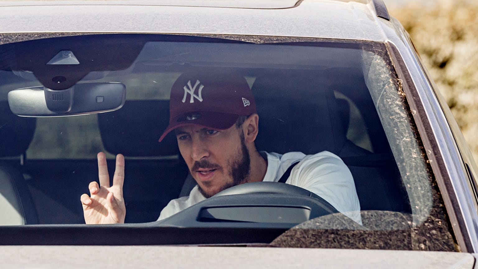 البلجيكي إيدن هازار لاعب ريال مدريد