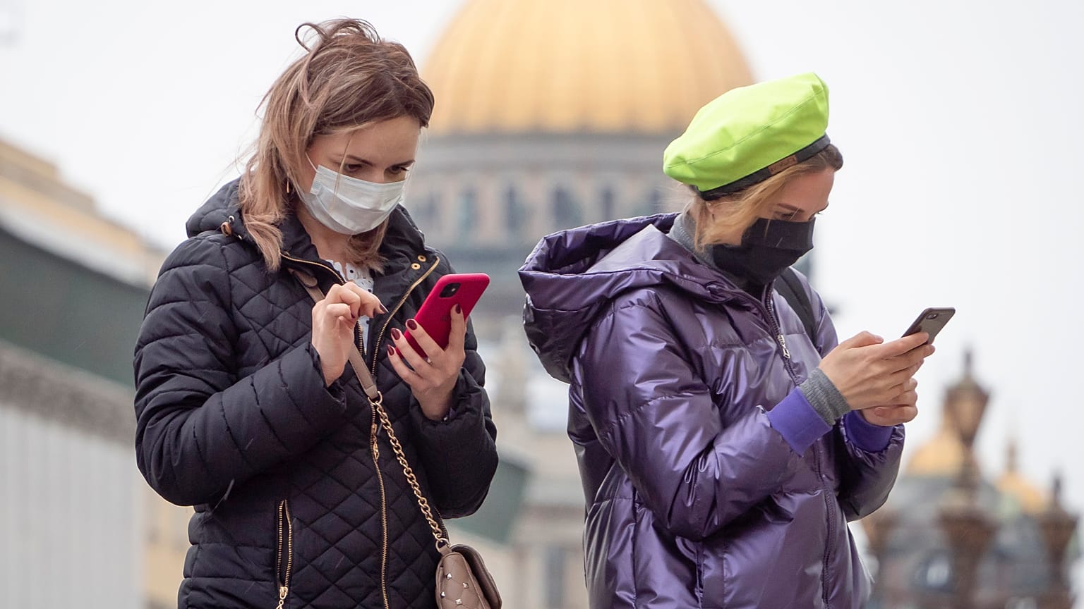 Virus Outbreak Russia