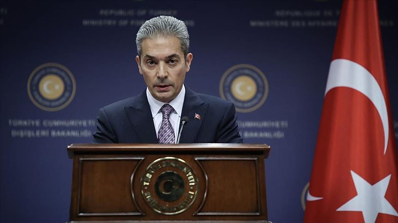 Dışişleri Bakanlığı Sözcüsü Hami Aksoy