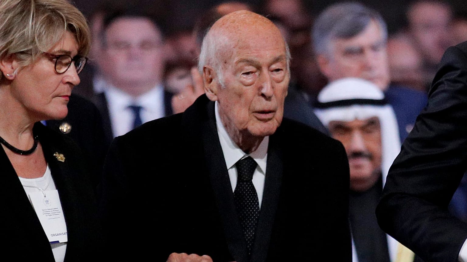 Eski Fransa Cumhurbaşkanı Valery Giscard d'Estaing