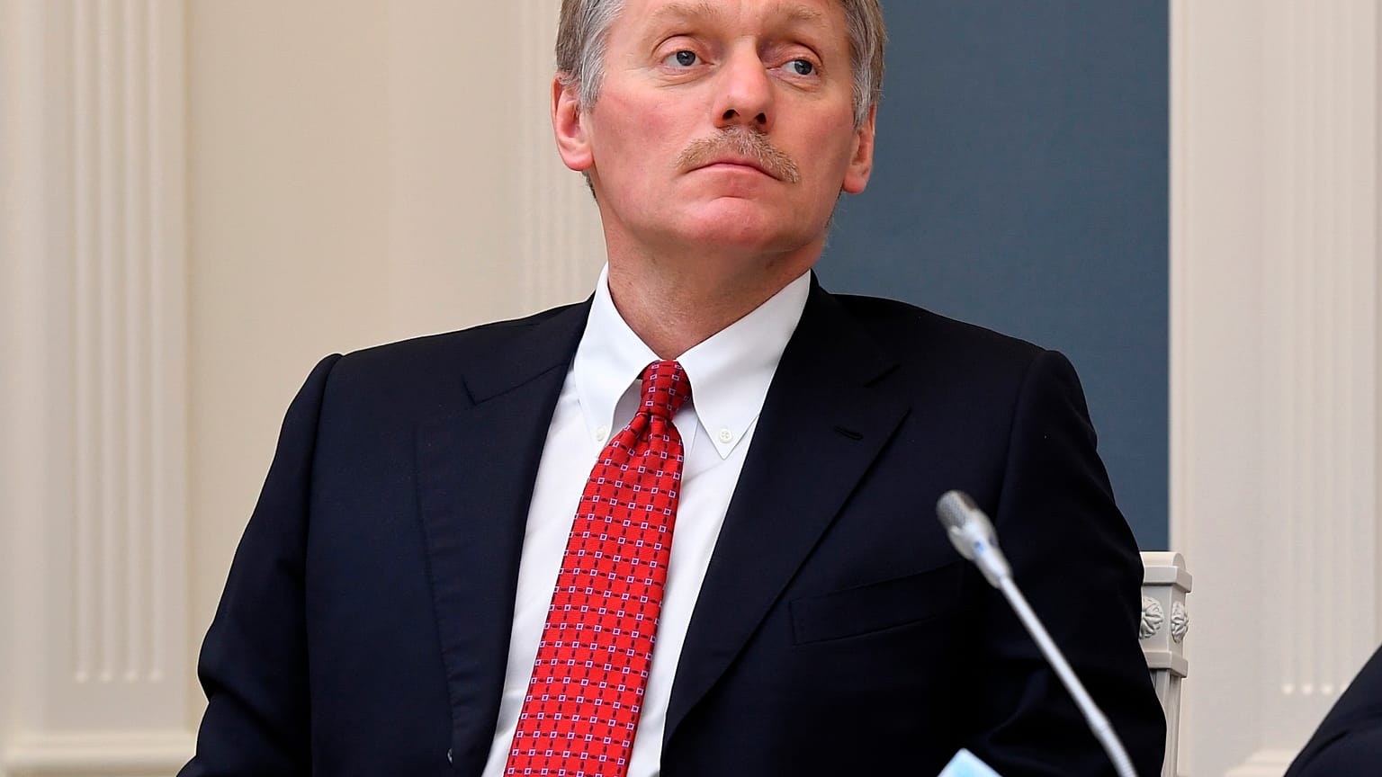 Virus Outbreak Russia Peskov