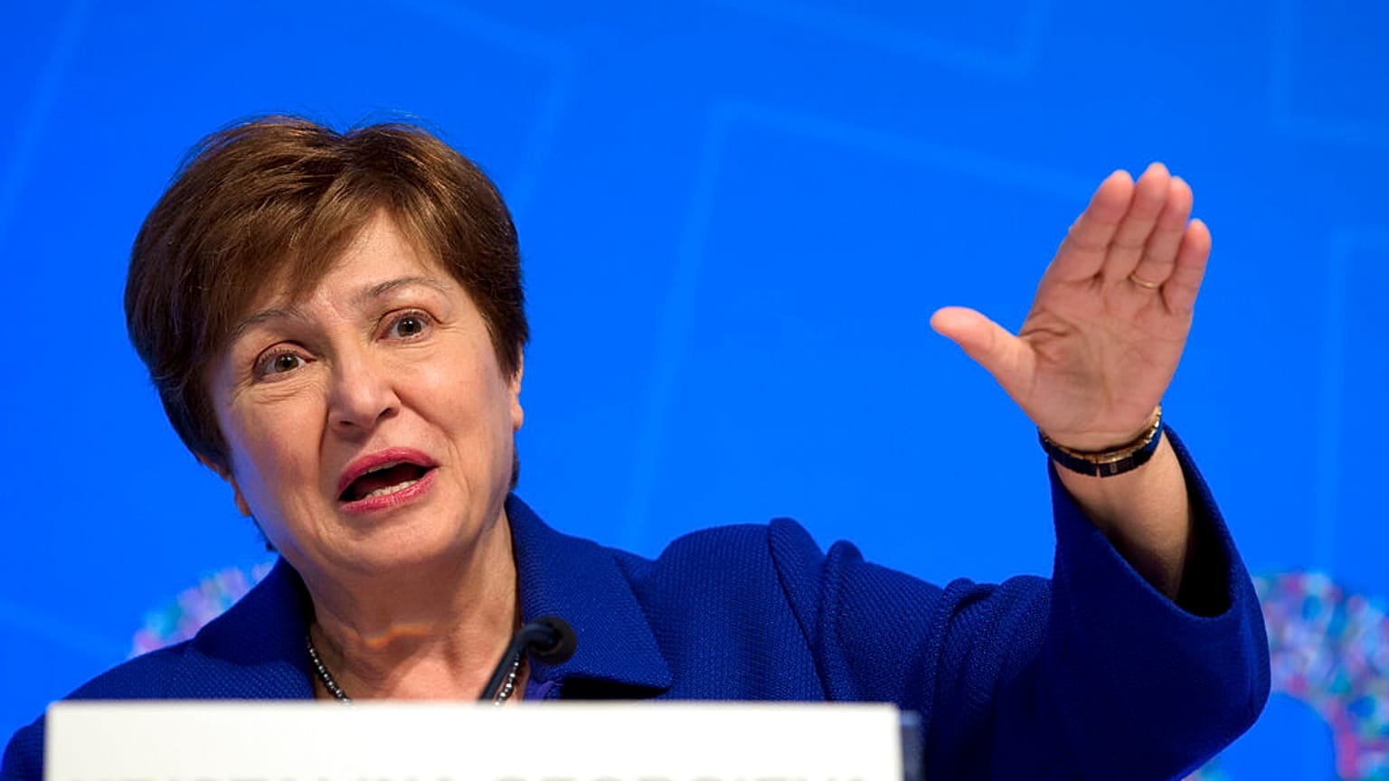 Kristalina Georgieva, diretora-geral do FMI