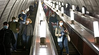 Virus Outbreak Russia