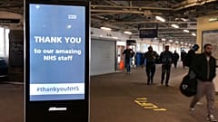 Commuters in London as the lockdown is loosened