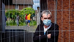 CORRECTION APTOPIX Virus Outbreak Germany Slaughterhouse