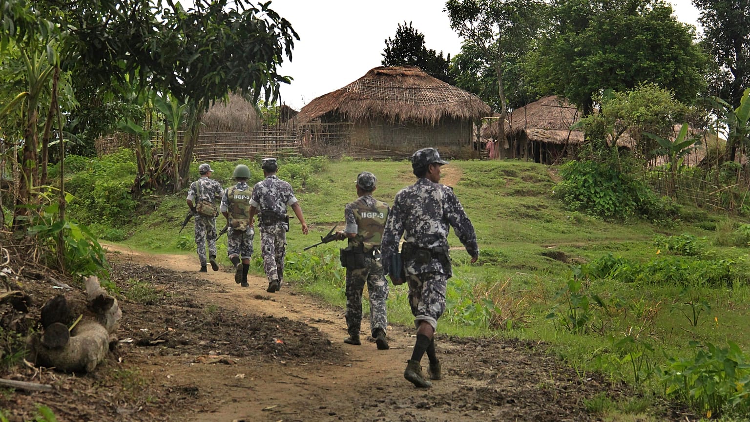 Myanmarlı askerler /arşiv 