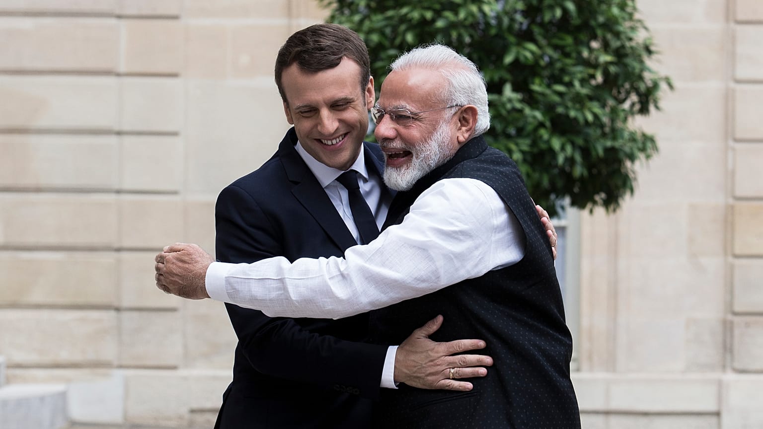 Emmanuel Macron,Narendra Modi