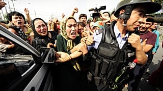 Uygurların protestosu (Arşiv 2009)