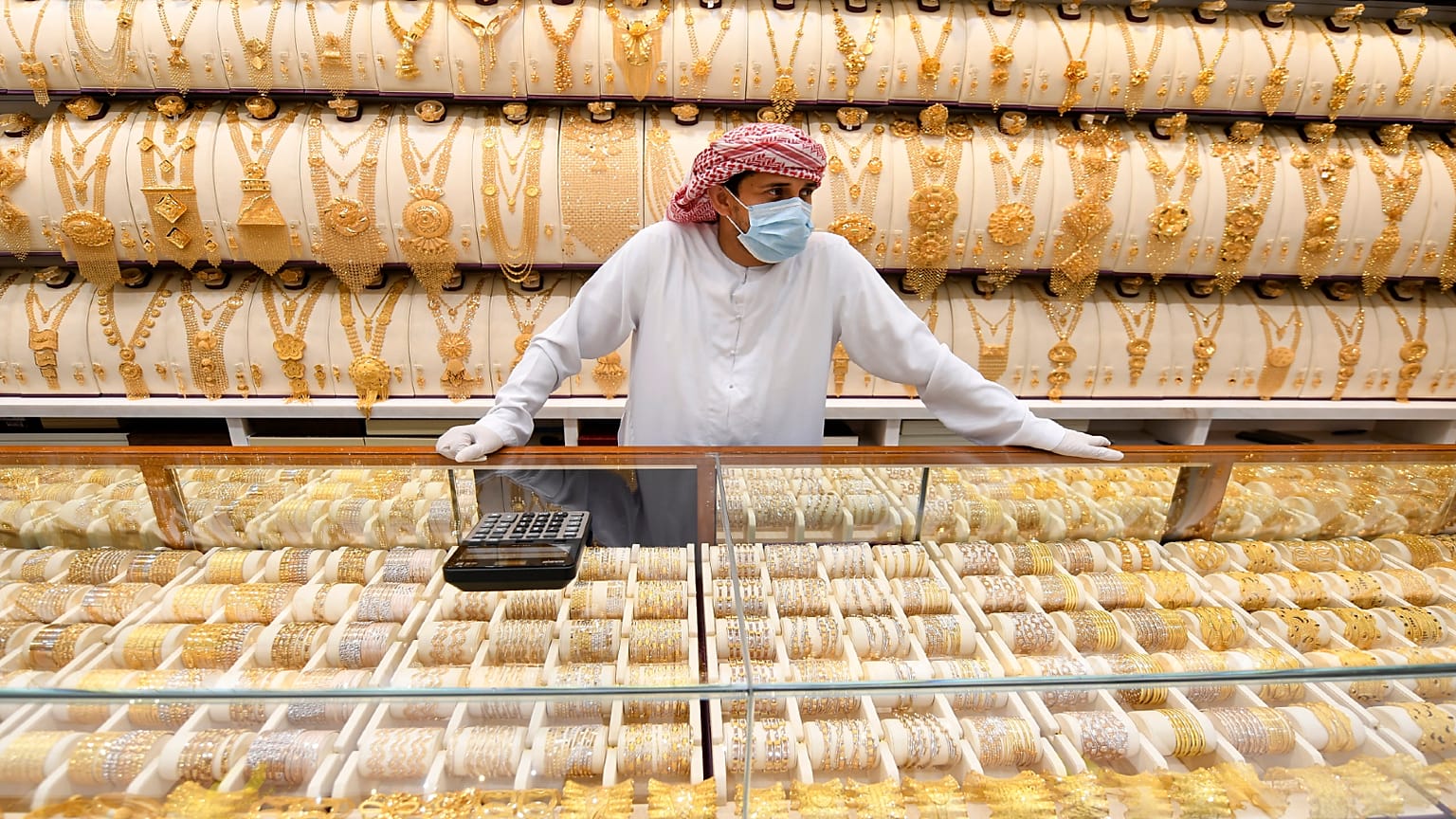 سوق الذهب الشهير في دبي 