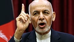  Afghan President Ashraf Ghani in March, 2020