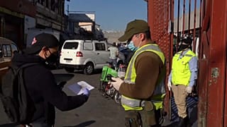 Cuarentena en Santiago de Chile ante el rápido avance de la pandemia