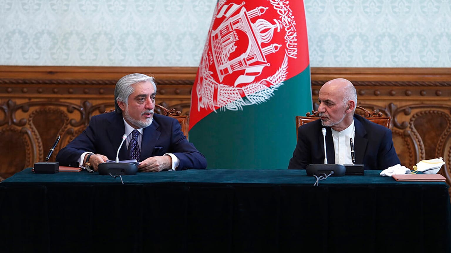 Ashraf Ghani, Abdullah Abdullah