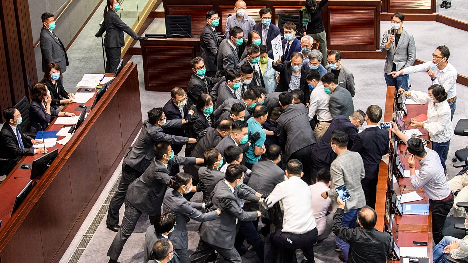 Hong Kong Kongre Komitesinde arbede