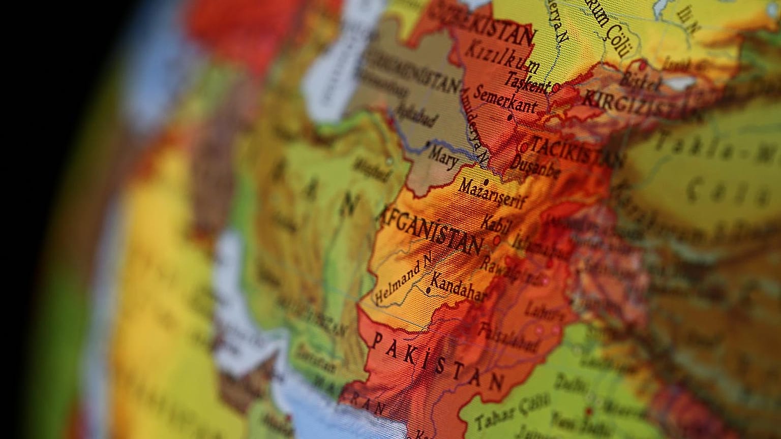 Afganistan haritası