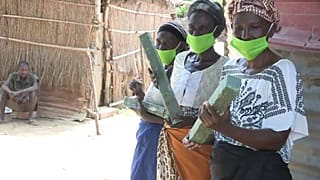 Óleos usados reciclados em sabão contra a Covid
