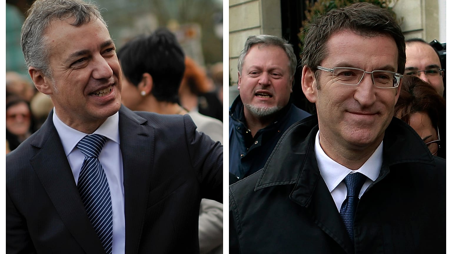 Íñigo Urkullu y Alberto Núñez Feijóo