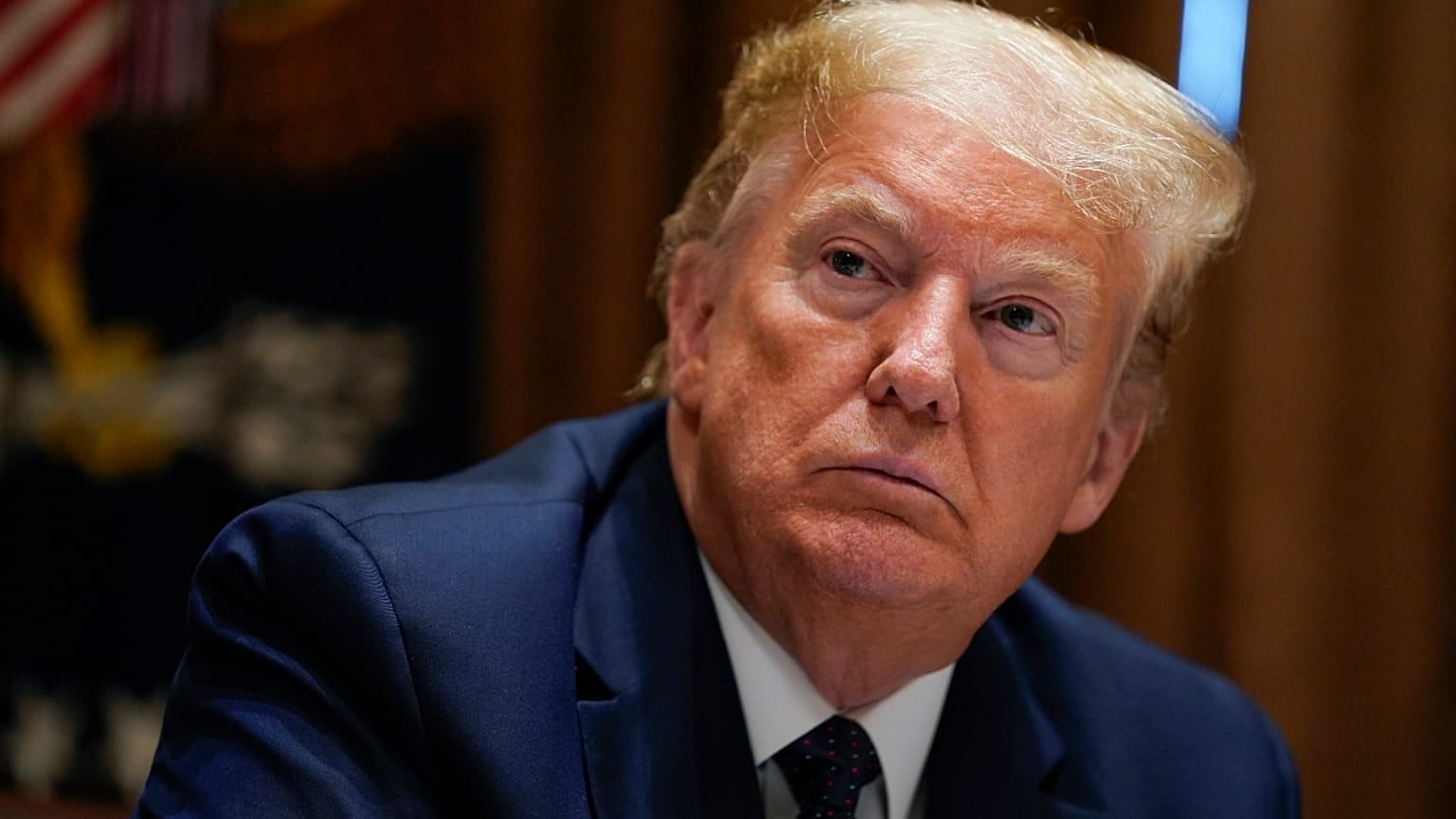 Le président américain Donald Trump à la Maison Blanche le 18 mai 2020
