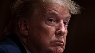 Donald Trump à la Maison Blanche, le 18 mai (Photo by Brendan Smialowski / AFP)