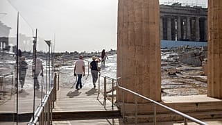 Virus Outbreak Greece