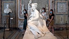 Corona-Lockerungen: Kunstmuseum Galleria Borghese in Rom wieder geöffnet