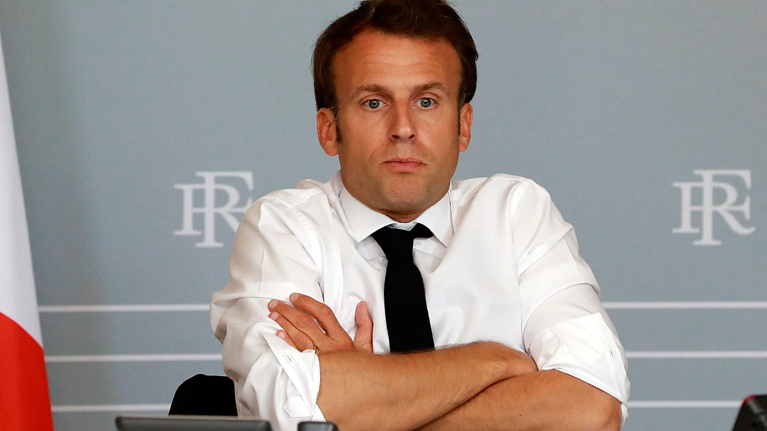 French President Emmanuel Macron on May 6, 2020.