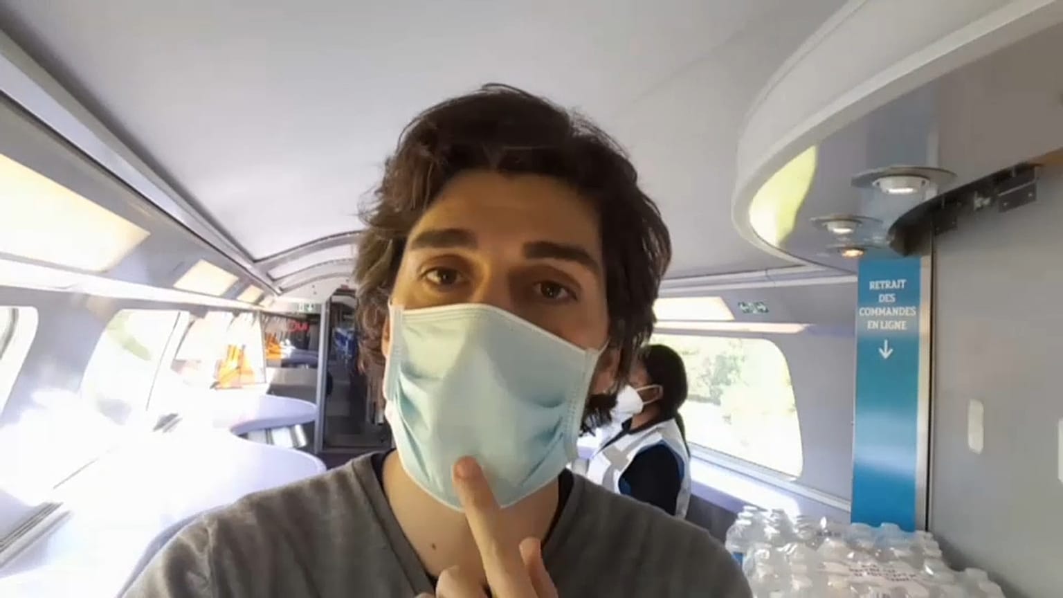 Ricardo im TGV
