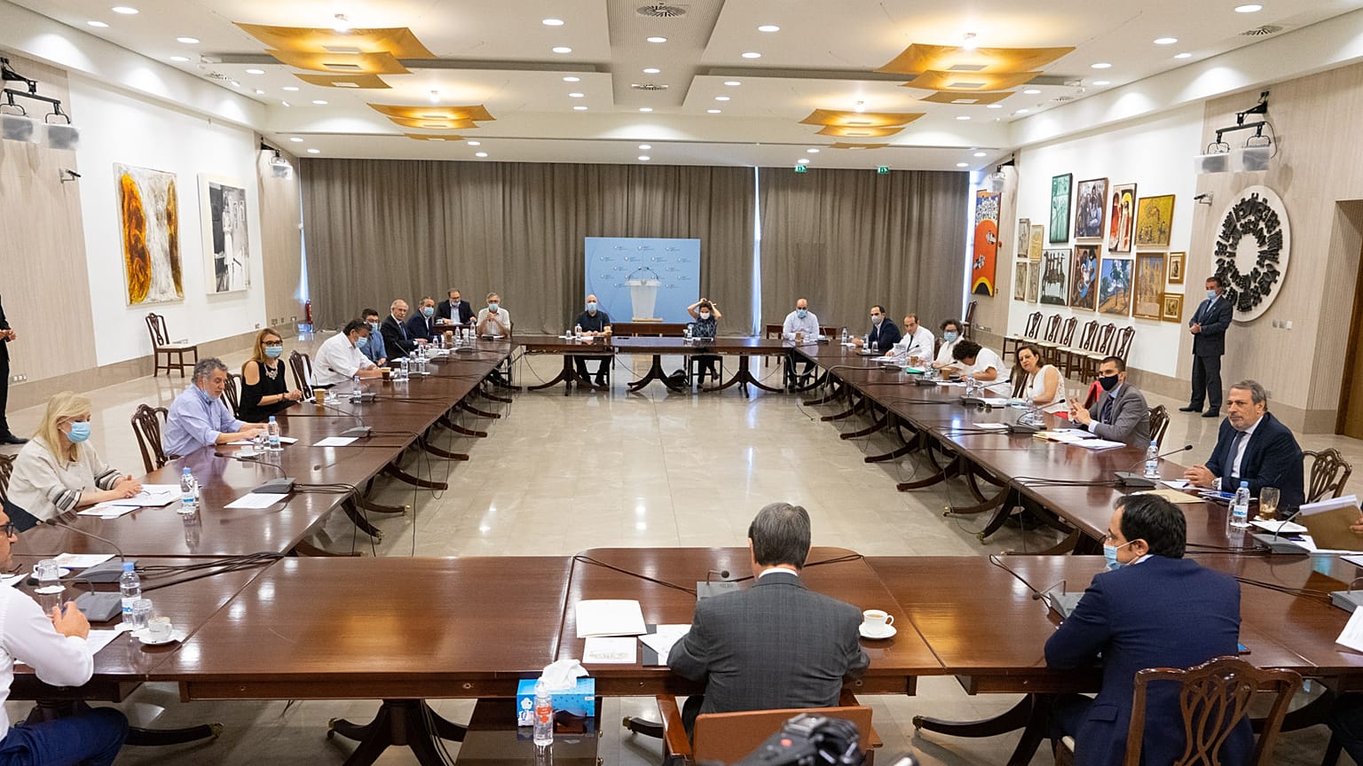 ΠτΔ - Σύσκεψη για τον κορωνοϊό//PoR - Meeting on COVID-19