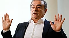 كارلوس غصن خلال مقابلة صحفية في بيروت - 2020/01/10