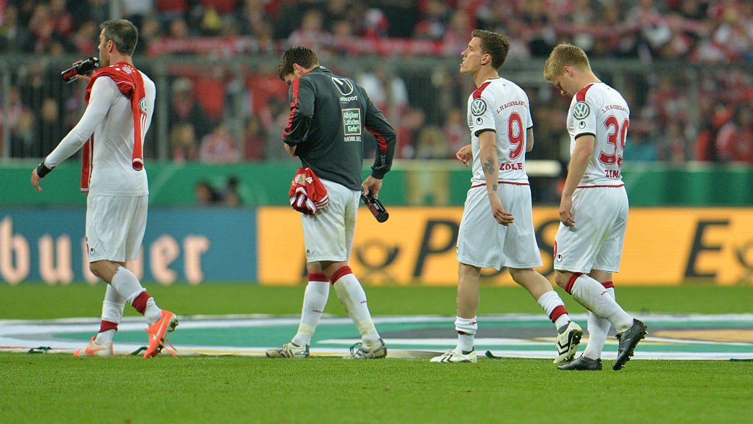 Kaiserslautern's players