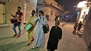 المسحراتي مزاحم