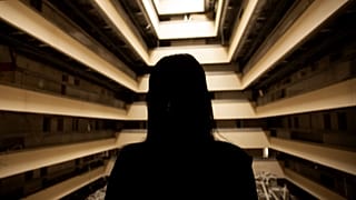 Yazidi woman revisits sites where she was held by IS