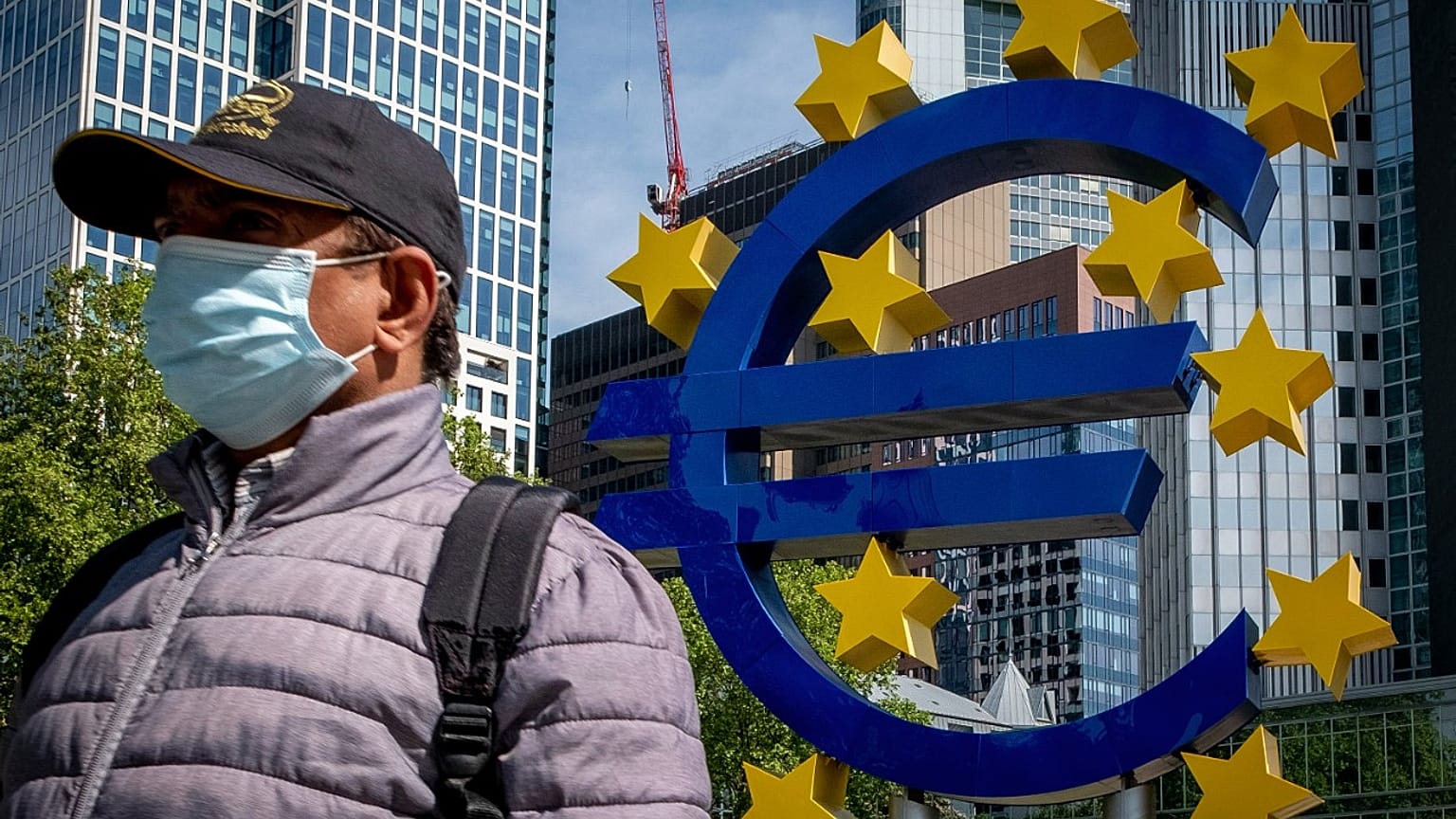 European Central Bank in Frankfurt, Germany