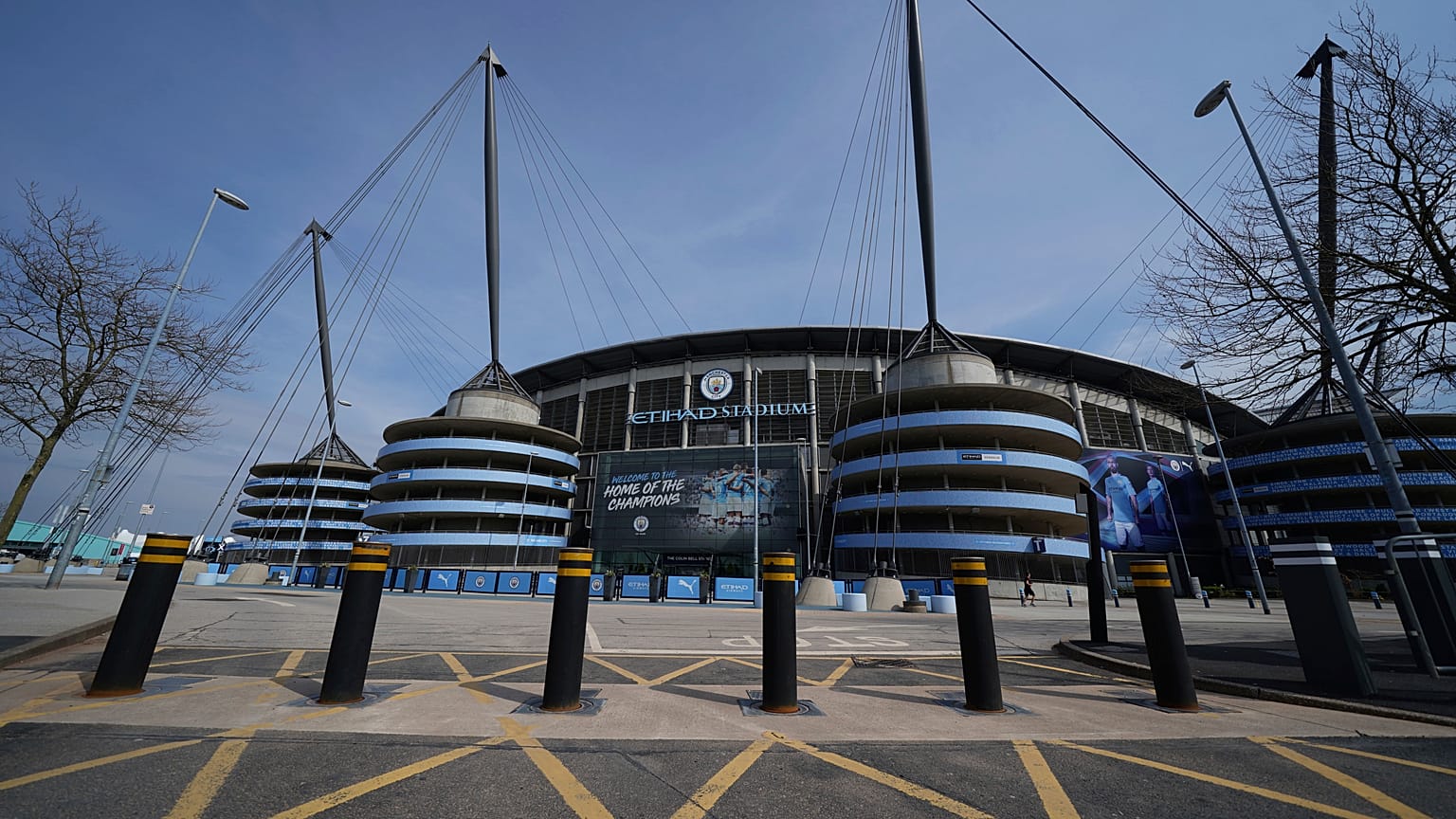 Stadion von Premier League-Klub Manchester City