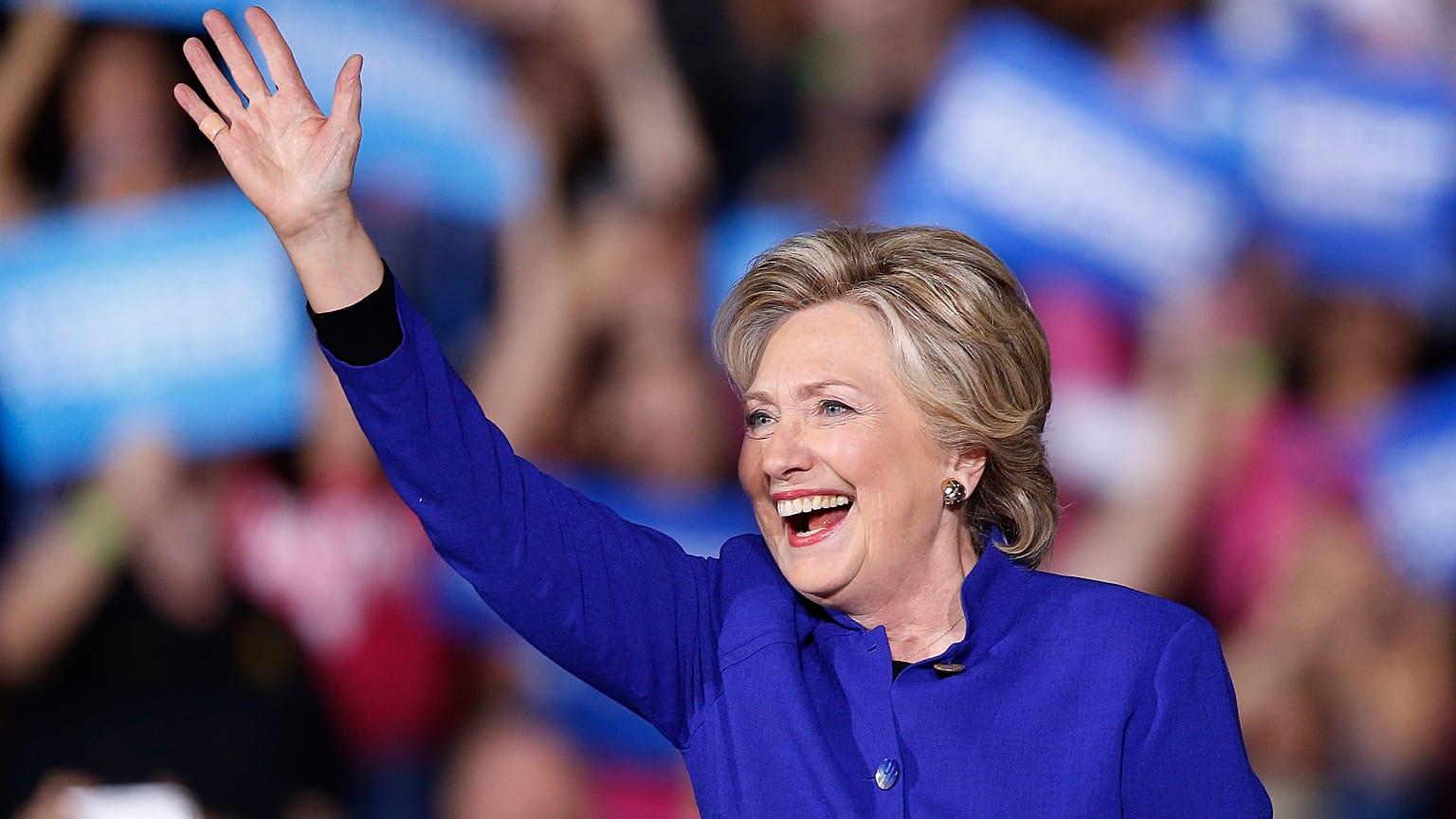 Hillary Clinton during 2016 camapaign