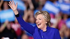 Hillary Clinton during 2016 camapaign