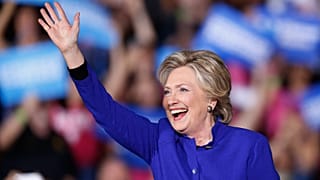 Hillary Clinton during 2016 camapaign